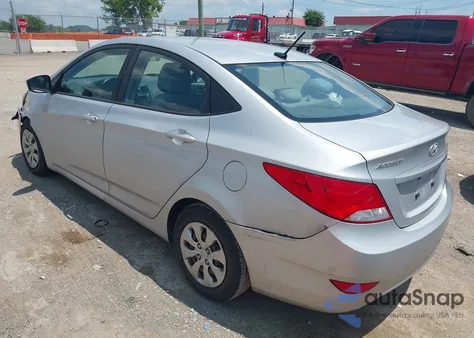 2017 Hyundai Accent Se z USA, uszkodzony, nr VIN KMHCT4AE6HU318694